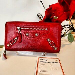 Balenciaga LeCity Continental Wallet